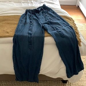Universal Thread Wide Leg Denim-Look Pants